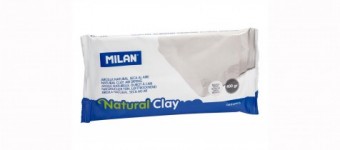 Arcilla natural de secado al aire, color blanco (400 g)